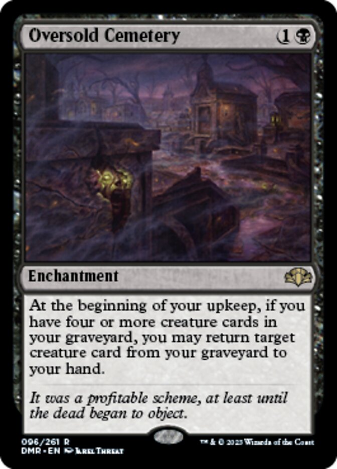 Oversold Cemetery [Dominaria Remastered] | RetroPlay Games