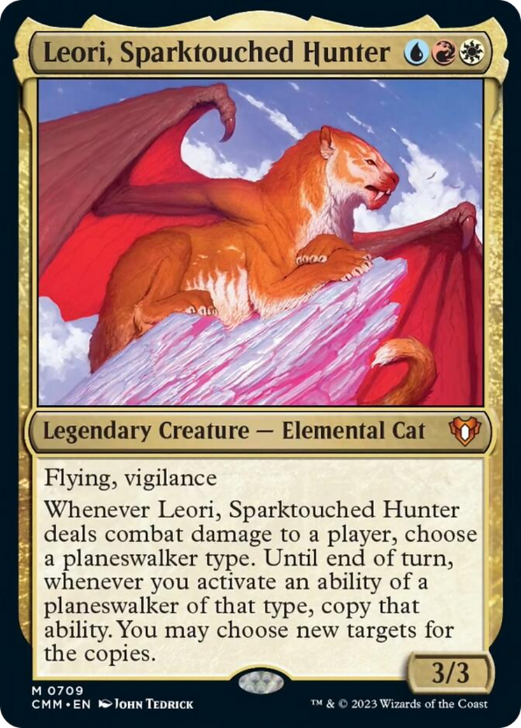 Leori, Sparktouched Hunter [Commander Masters] | RetroPlay Games