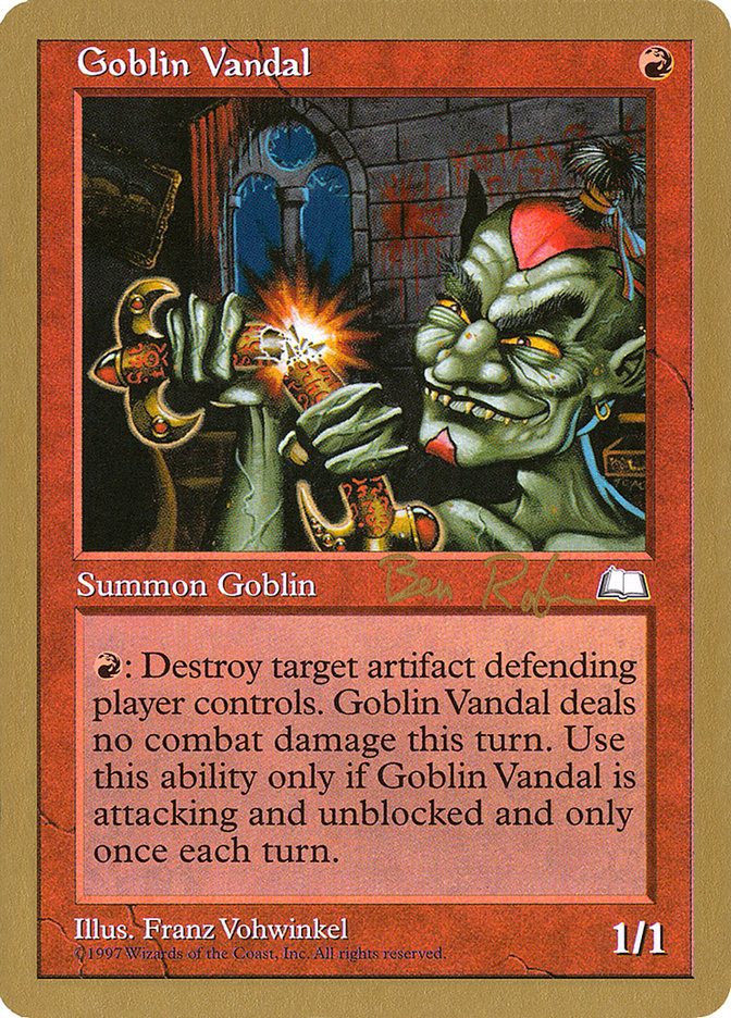 Goblin Vandal (Ben Rubin) [World Championship Decks 1998] | RetroPlay Games