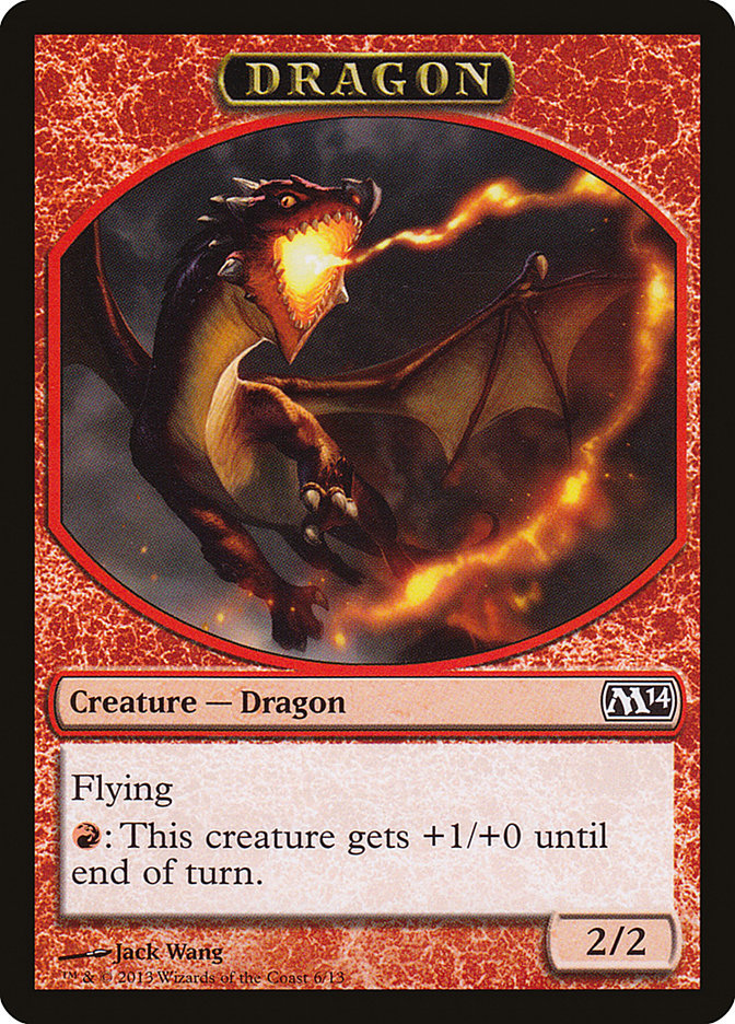 Dragon [Magic 2014 Tokens] | RetroPlay Games