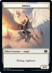 Saproling // Angel Double-sided Token [Double Masters 2022 Tokens] | RetroPlay Games