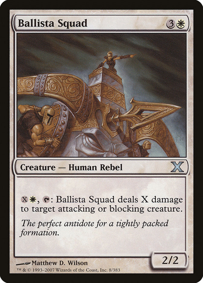 Ballista Squad [Tenth Edition] | RetroPlay Games