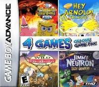 Nickelodeon 4 Games on One Game Pack [Movies] - GameBoy Advance | RetroPlay Games