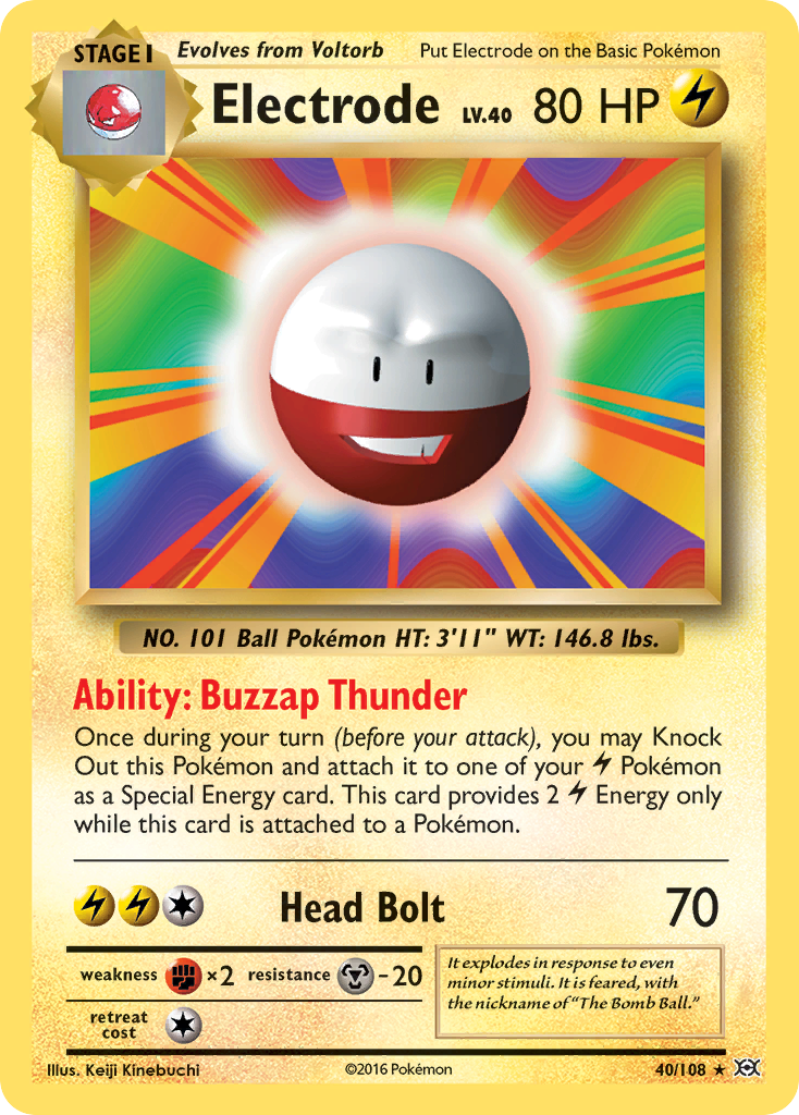 Electrode (40/108) [XY: Evolutions] | RetroPlay Games