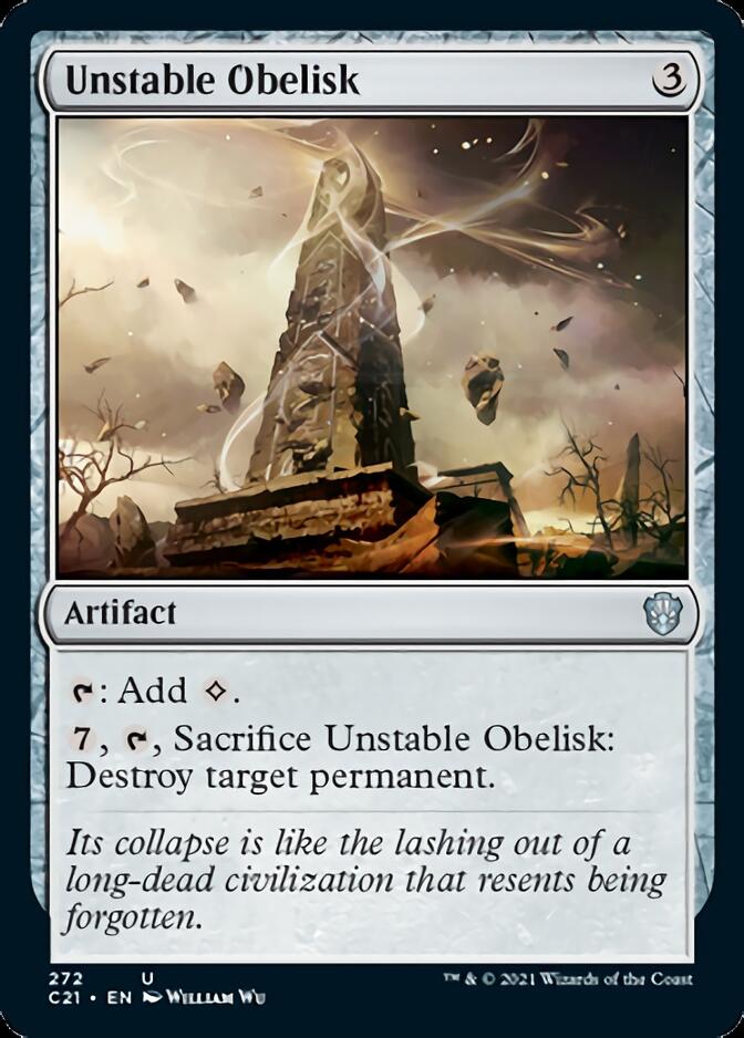 Unstable Obelisk [Commander 2021] | RetroPlay Games