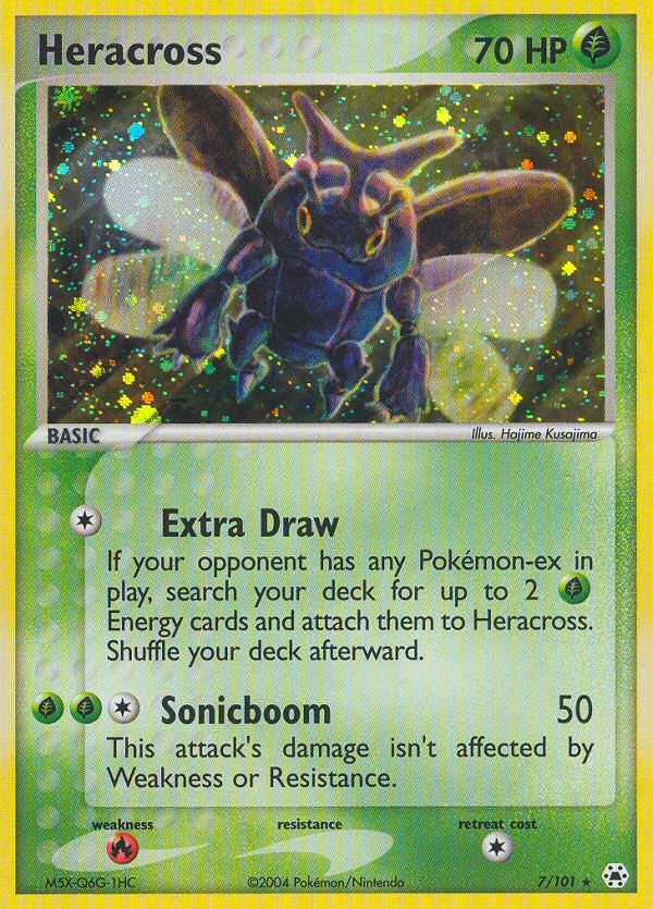 Heracross (7/101) [EX: Hidden Legends] | RetroPlay Games