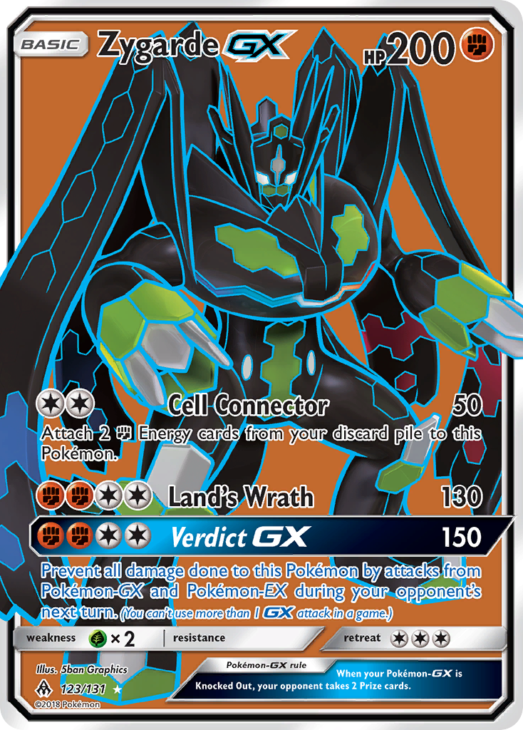 Zygarde GX (123/131) [Sun & Moon: Forbidden Light] | RetroPlay Games