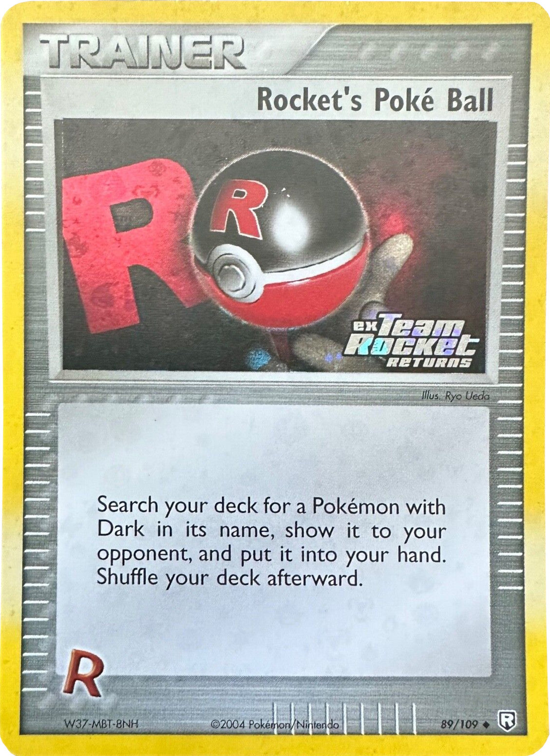 Rocket's Poke Ball (89/109) (Stamped) [EX: Team Rocket Returns] | RetroPlay Games