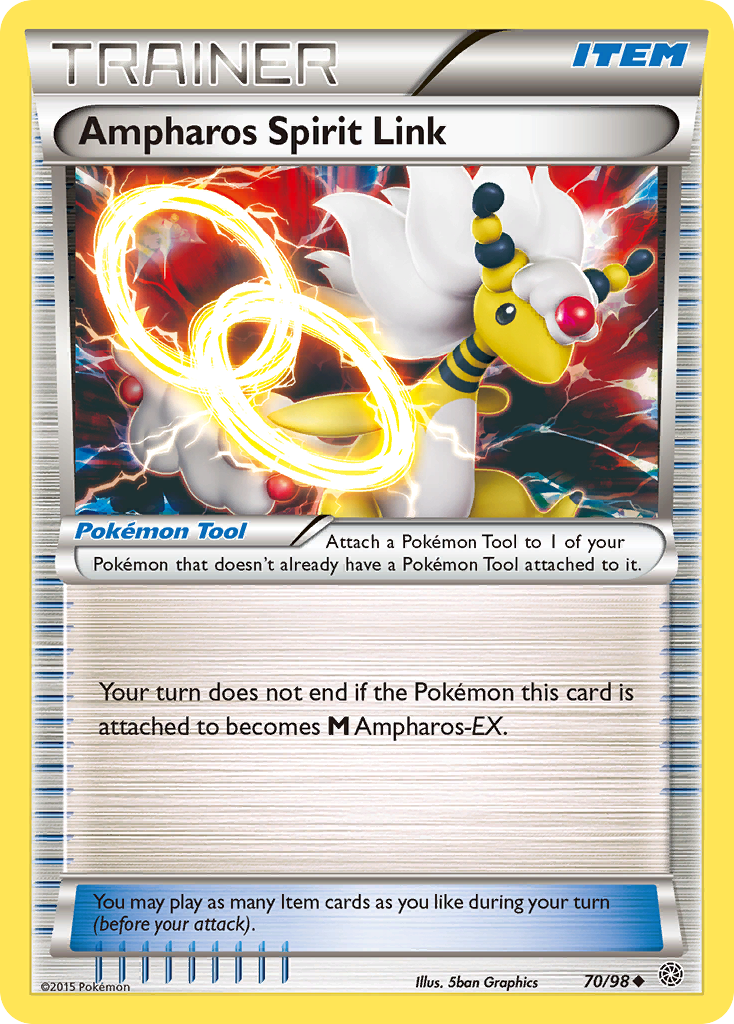 Ampharos Spirit Link (70/98) [XY: Ancient Origins] | RetroPlay Games