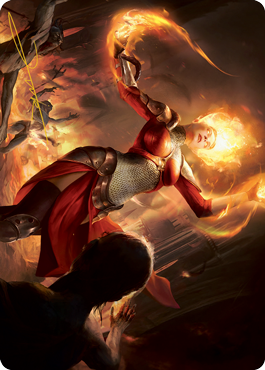 Light Up the Night Art Card (Gold-Stamped Signature) [Innistrad: Midnight Hunt Art Series] | RetroPlay Games