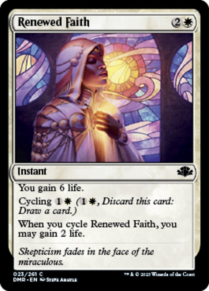 Renewed Faith [Dominaria Remastered] | RetroPlay Games