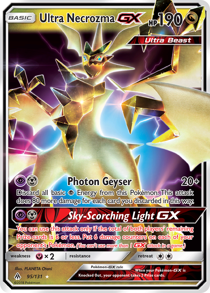 Ultra Necrozma GX (95/131) [Sun & Moon: Forbidden Light] | RetroPlay Games