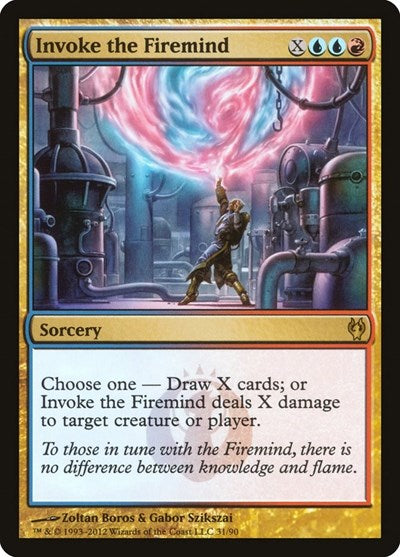 Invoke the Firemind [Duel Decks: Izzet vs. Golgari] | RetroPlay Games