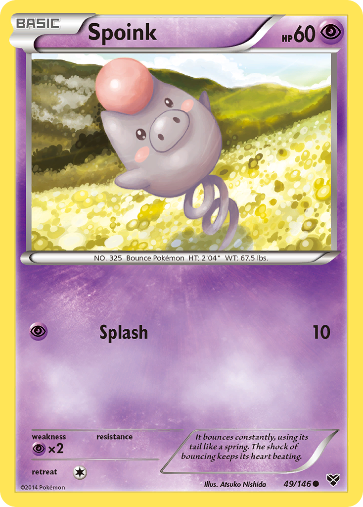 Spoink (49/146) [XY: Base Set] | RetroPlay Games