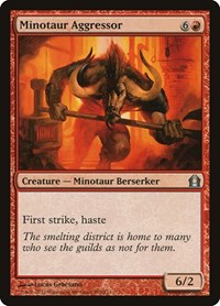 Minotaur Aggressor [Return to Ravnica] | RetroPlay Games