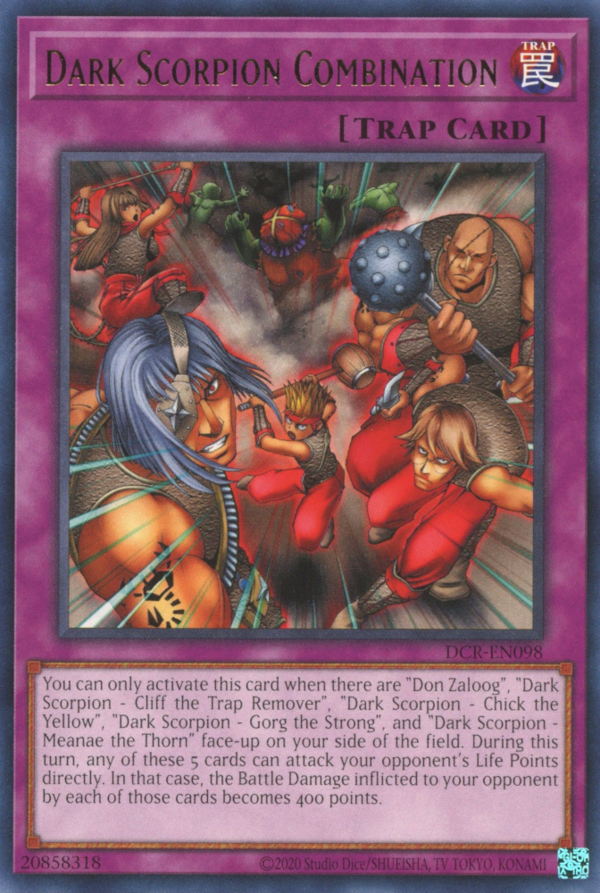 Dark Scorpion Combination [DCR-EN098] Rare | RetroPlay Games