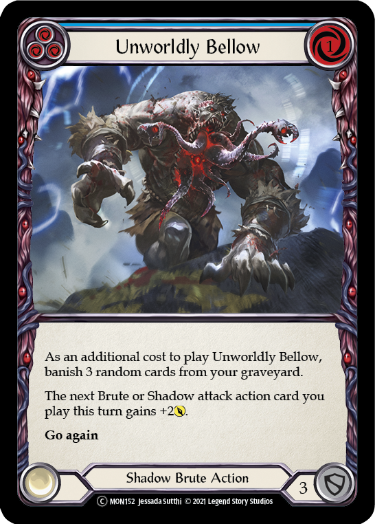 Unworldly Bellow (Blue) [U-MON152] (Monarch Unlimited)  Unlimited Normal | RetroPlay Games