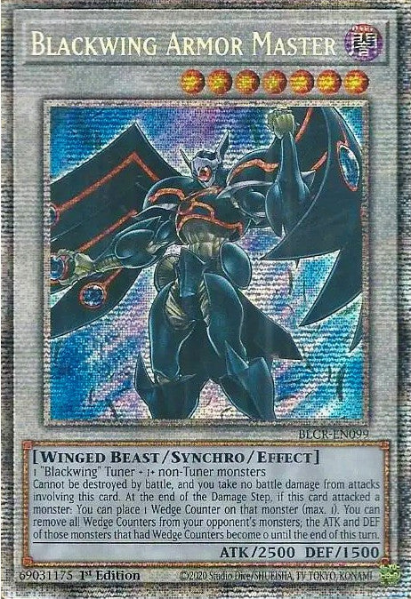 Blackwing Armor Master [BLCR-EN099] Starlight Rare | RetroPlay Games