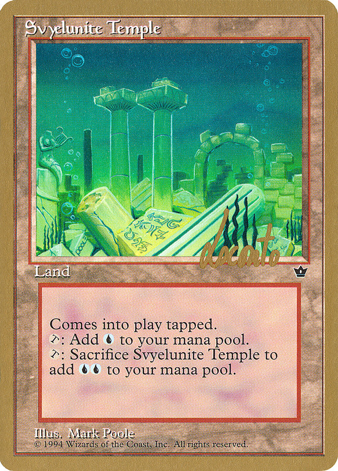 Svyelunite Temple (Michael Loconto) [Pro Tour Collector Set] | RetroPlay Games