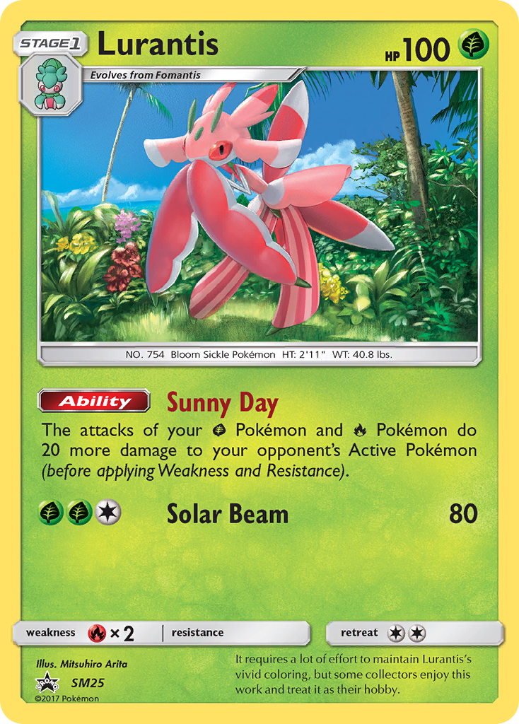 Lurantis (SM25) [Sun & Moon: Black Star Promos] | RetroPlay Games