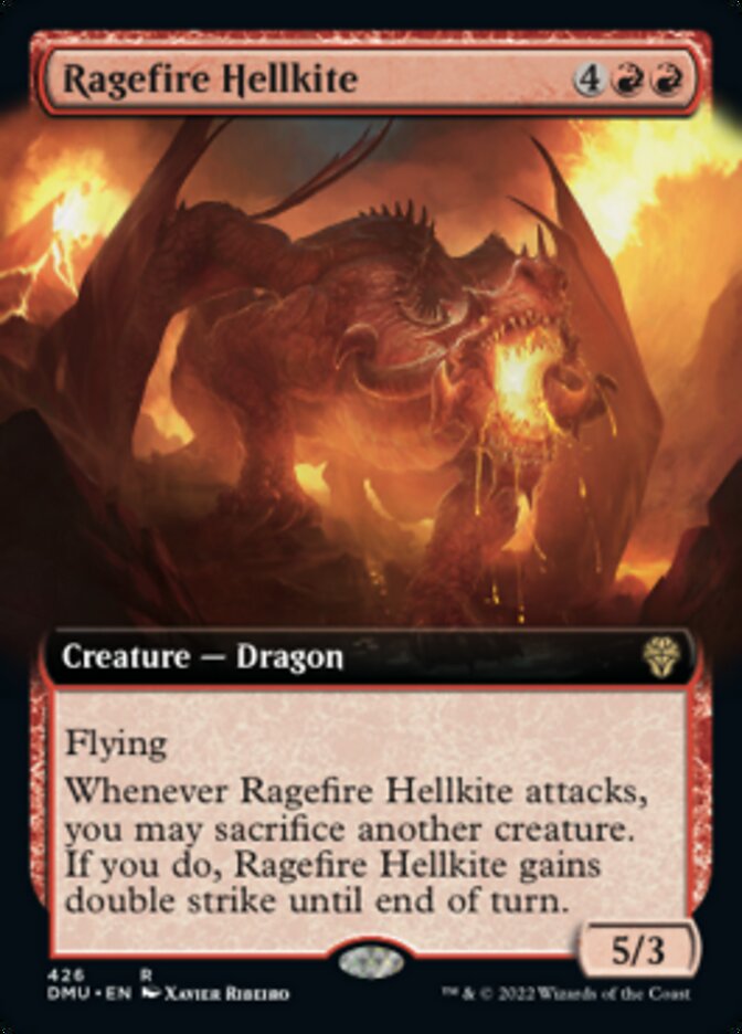 Ragefire Hellkite (Extended Art) [Dominaria United] | RetroPlay Games