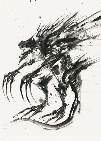 Phyrexian Obliterator Art Card [Phyrexia: All Will Be One Art Series] | RetroPlay Games
