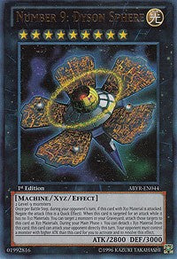 Number 9: Dyson Sphere (UTR) [ABYR-EN044] Ultimate Rare | RetroPlay Games