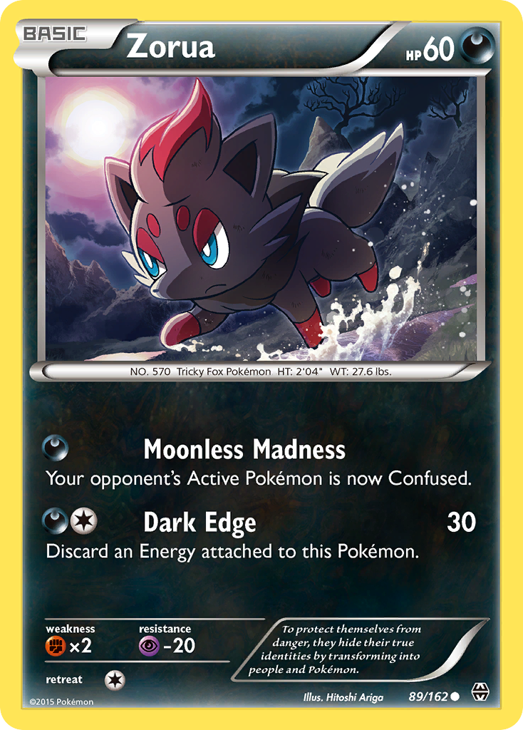 Zorua (89/162) [XY: BREAKthrough] | RetroPlay Games