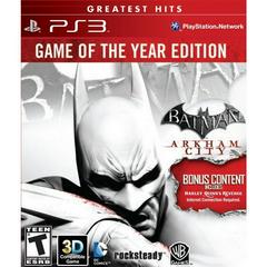 Batman: Arkham City [Game of the Year Greatest Hits] - Playstation 3 | RetroPlay Games