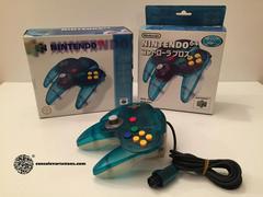 Nintendo 64 Clear White & Blue Controller - JP Nintendo 64 | RetroPlay Games