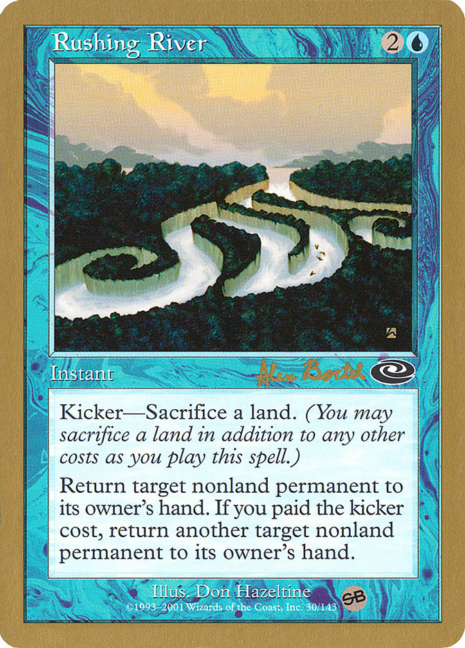 Rushing River (Alex Borteh) (SB) [World Championship Decks 2001] | RetroPlay Games