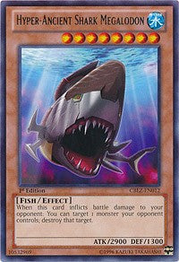 Hyper-Ancient Shark Megalodon [CBLZ-EN012] Rare | RetroPlay Games