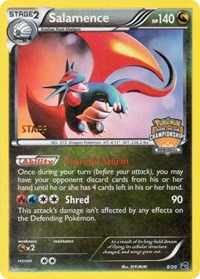 Salamence (8/20) (Regional Championship Promo Staff) [Black & White: Dragon Vault] | RetroPlay Games