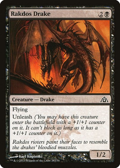 Rakdos Drake [Dragon's Maze] | RetroPlay Games