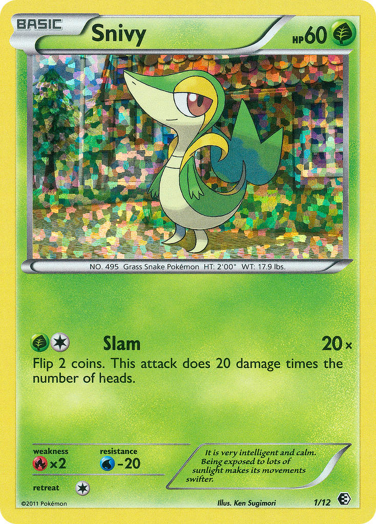 Snivy (1/12) [McDonald's Promos: 2011 Collection] | RetroPlay Games