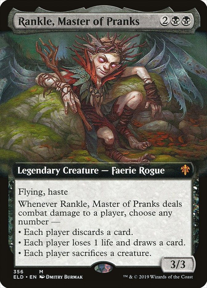 Rankle, Master of Pranks (Extended Art) [Throne of Eldraine] | RetroPlay Games