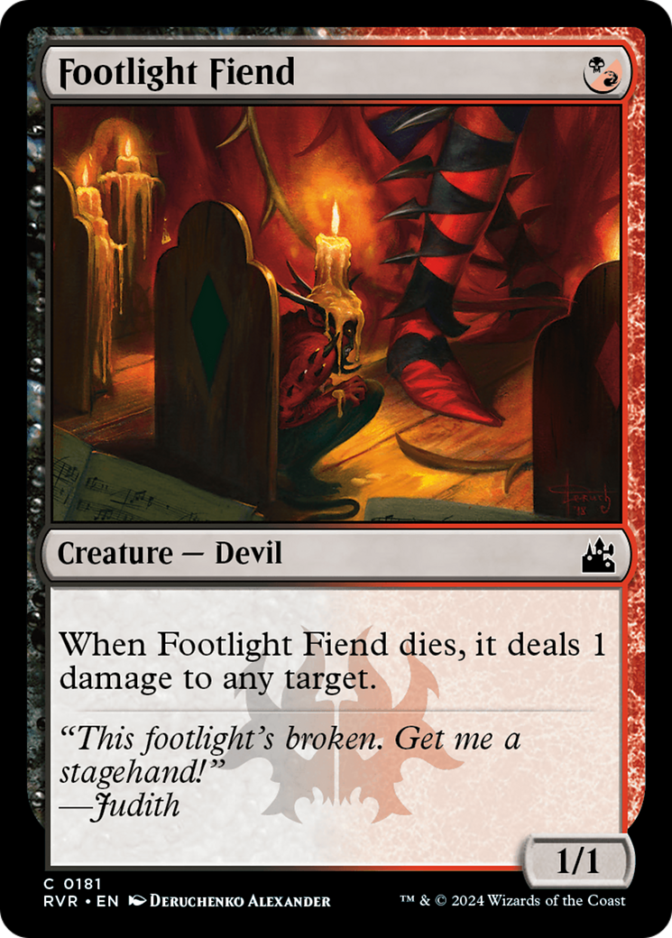 Footlight Fiend [Ravnica Remastered] | RetroPlay Games