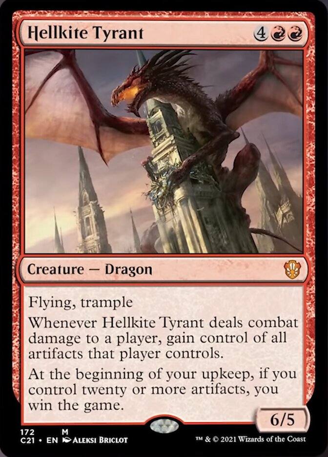 Hellkite Tyrant [Commander 2021] | RetroPlay Games