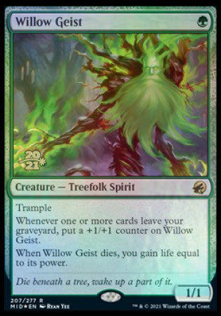 Willow Geist [Innistrad: Midnight Hunt Prerelease Promos] | RetroPlay Games