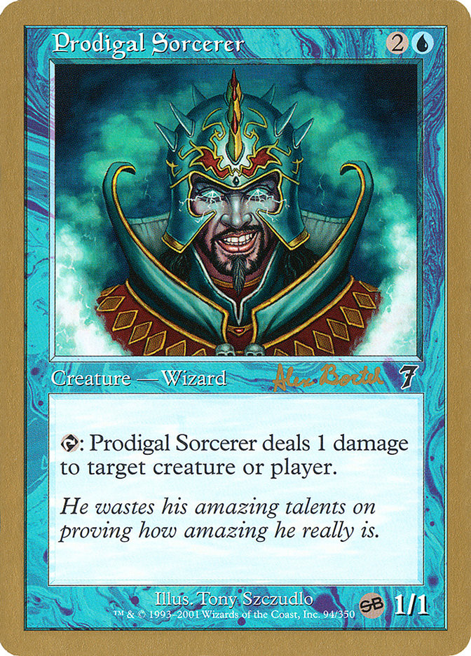 Prodigal Sorcerer (Alex Borteh) (SB) [World Championship Decks 2001] | RetroPlay Games
