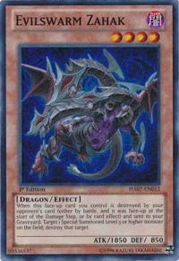 Evilswarm Zahak [HA07-EN012] Super Rare | RetroPlay Games