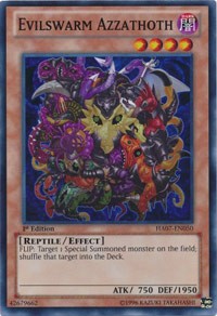 Evilswarm Azzathoth [HA07-EN050] Super Rare | RetroPlay Games