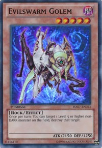 Evilswarm Golem [HA07-EN053] Super Rare | RetroPlay Games