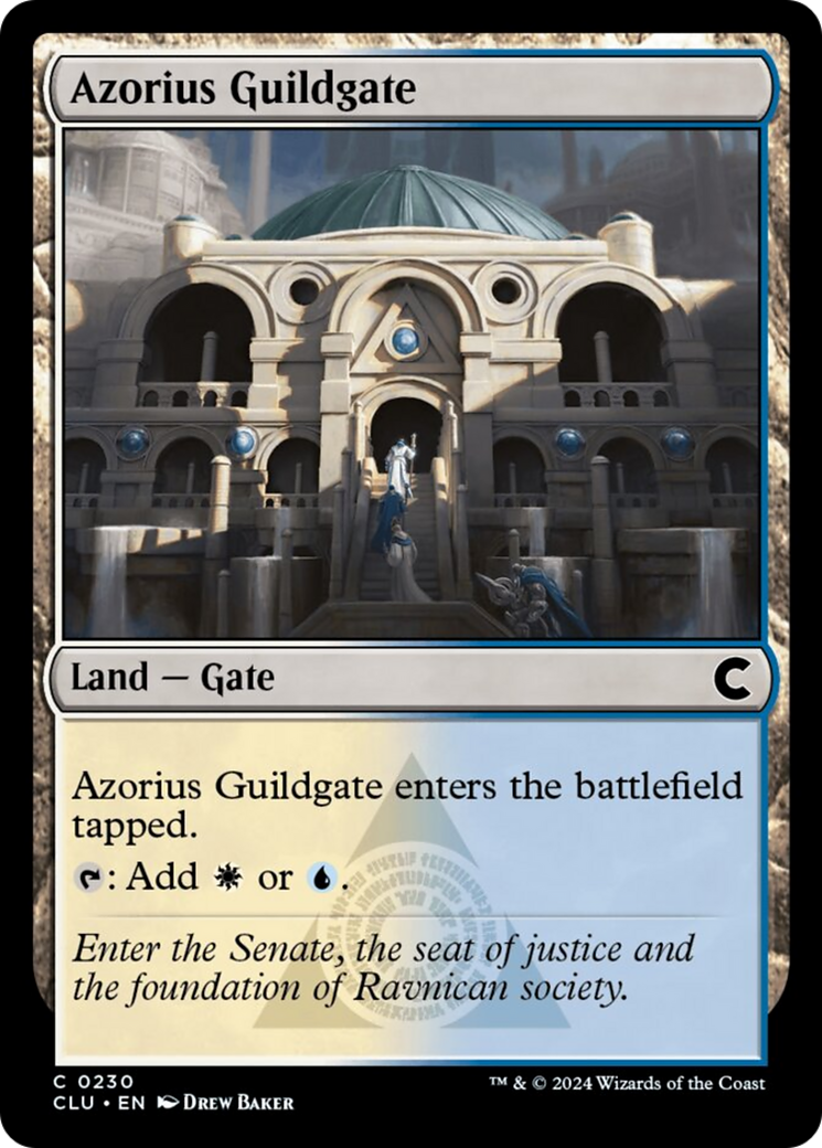 Azorius Guildgate [Ravnica: Clue Edition] | RetroPlay Games