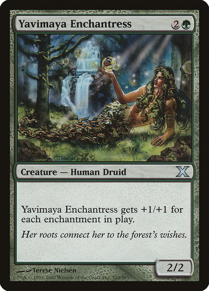 Yavimaya Enchantress [Tenth Edition] | RetroPlay Games