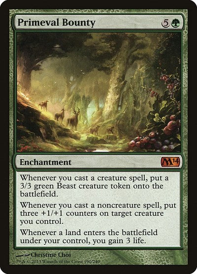 Primeval Bounty [Magic 2014] | RetroPlay Games