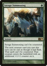 Savage Summoning [Magic 2014] | RetroPlay Games