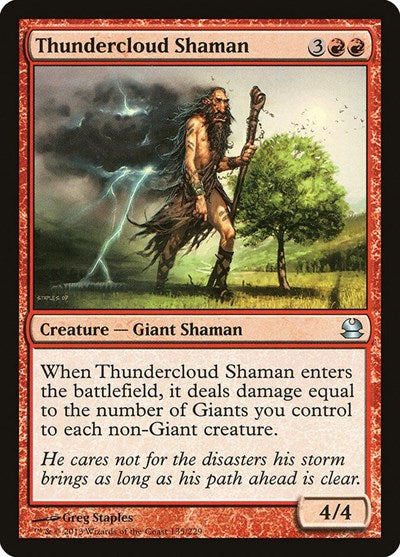 Thundercloud Shaman [Modern Masters] | RetroPlay Games