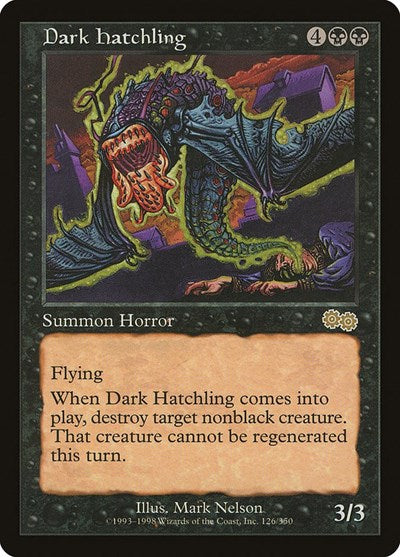 Dark Hatchling [Urza's Saga] | RetroPlay Games