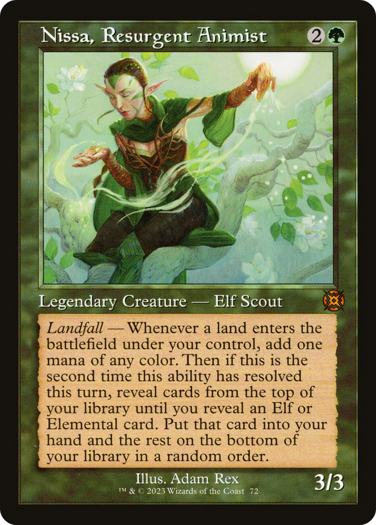 Nissa, Resurgent Animist (Retro) [March of the Machine: The Aftermath] | RetroPlay Games